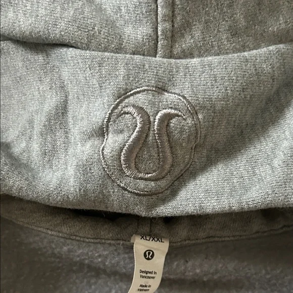 lululemon athletica Heather Gray Women's Hoodie - Picture 3 of 10